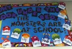 ... bulletin boards new products monsters theme classroom ideas boards
