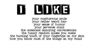 Like Your Mischievous Smile