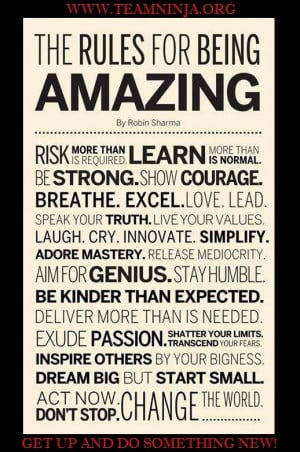 Are you an amazing person?