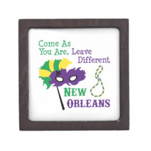 New Orleans Saying Premium Jewelry Box