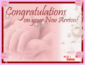 new baby girl quotes of congratulations