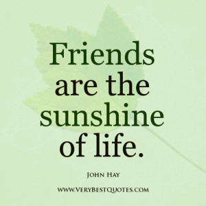 Quote about friend, John Hay Quotes