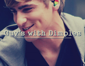 guys with dimples on Tumblr