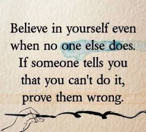Prove them wrong. #quotes