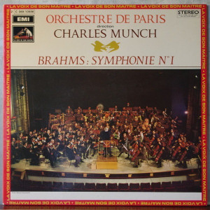 Close Charles Munch Orchestre De Paris Brahms Symphony No 1 Lp picture
