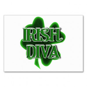 Irish Diva Business Card Templates