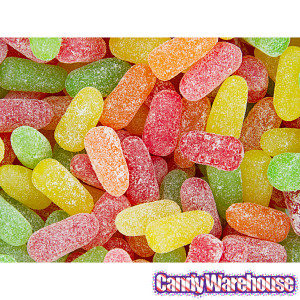 Home Flavors Sour Candy Assorted Chewy Sour Spanks Candy: 5LB Bag