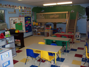 View of Preschool Classroom