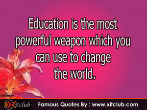 Famous Quotes About Education