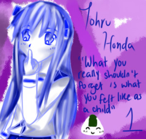 Tohru Honda's Shades of Blue by maileflanagan13