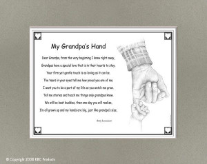 ... Granddaughters Poems, Hands Poems, Fathers Day Ideas, Grandpa Hands