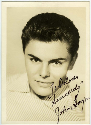 John Saxon Autographed Photo