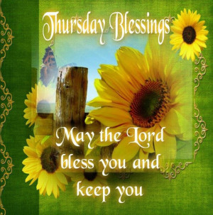 Thursday's Blessing