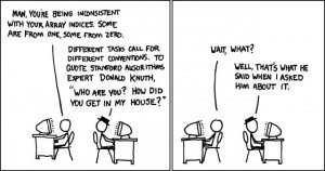 If you've not come across xkcd before, they can be very funny.
