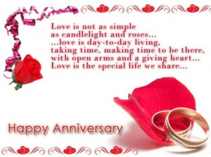 Wedding Anniversary Quotes To My Wife Valentines Day Greeting Cards ...