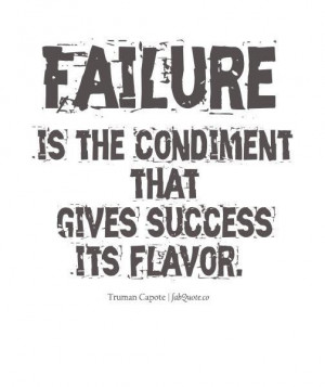 Truman capote failure quote