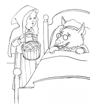 Little Red, Red Riding Hoods, Hoods Sleep