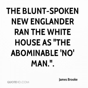 ... New Englander ran the White House as 