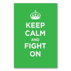 KEEP CALM & FIGHT ON ♥ BEAT LYMPHOMA A1+ maxi satin poster: KEEP ...