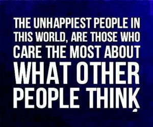 Unhappy people