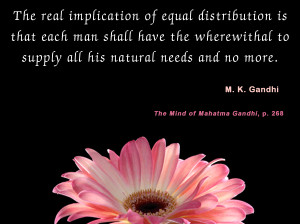 Mahatma Gandhi Quotes on Equality