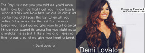 Demi Lovato Give your heart a break cover