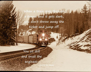 Trust The Engineer, Corrie ten Boom Quote, Inspirational Poster or ...