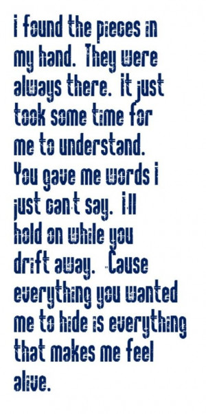 Vertical Horizon - I'm Still Here - song lyrics, song quotes, music ...