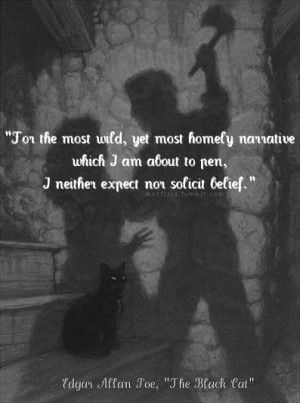 My favorite of Poe's writing... The Black Cat