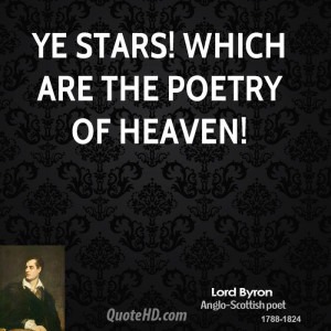 Lord Byron Poetry Quotes