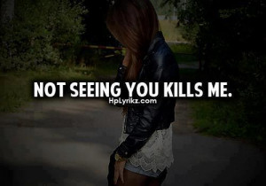 Being happy is not easy.