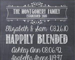 Popular items for blended family