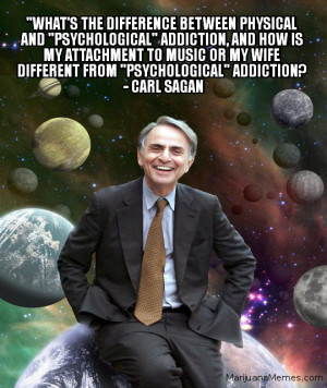 carl Sagan Talks Addiction