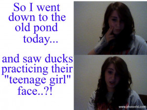 Duck Face!