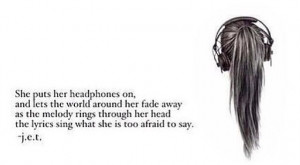 Headphones in, world out
