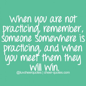 ... meet them they will win. #cheerquotes #cheerleading #cheer #