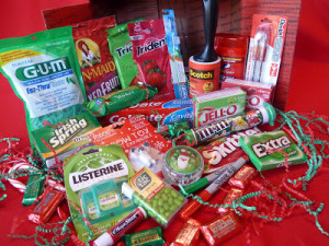 Red and Green Christmas Care Package, image via sometimescreative ...