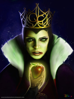 Snow White Evil Queen re-designed by kevmcgivernart