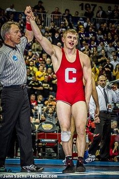 Cornell's Kyle Dake wins the 165 lb. title at the 2013 NCAA Division I ...