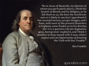 Benjamin Franklin Quotes