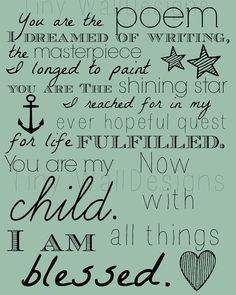 have this quote on a frame with my three children and I in it in my ...