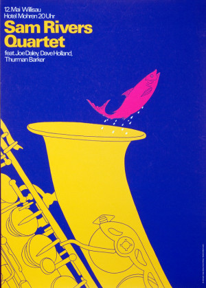 Troxler, Niklaus poster: Sam Rivers Quartet