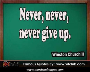 Famous quotes by winston churchill