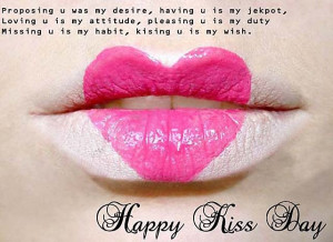 Happy Kiss Day Quotes