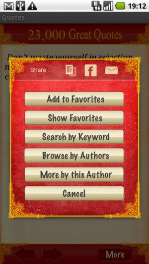 Free Android app gives you access to 23,000+ Great Quotes