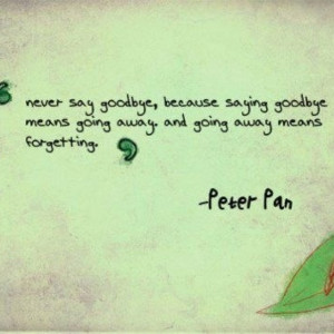 Peter Pan wisdom