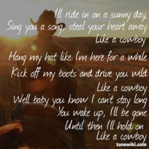 Randy Houser ~ Like A Cowboy