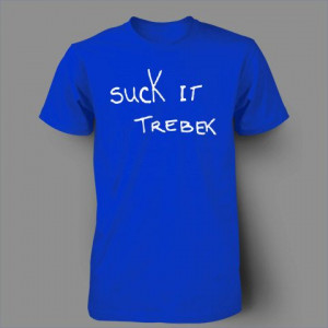 Suck It trebek snl will ferrell jeopardy funny by BLACKOUTTEES, $9.99