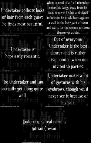 About the Undertaker (Black Butler) by grell2lover13