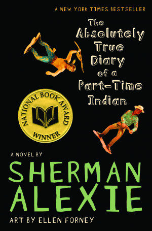 The Absolutely True Diary of a Part-Time Indian by Sherman Alexie, art ...